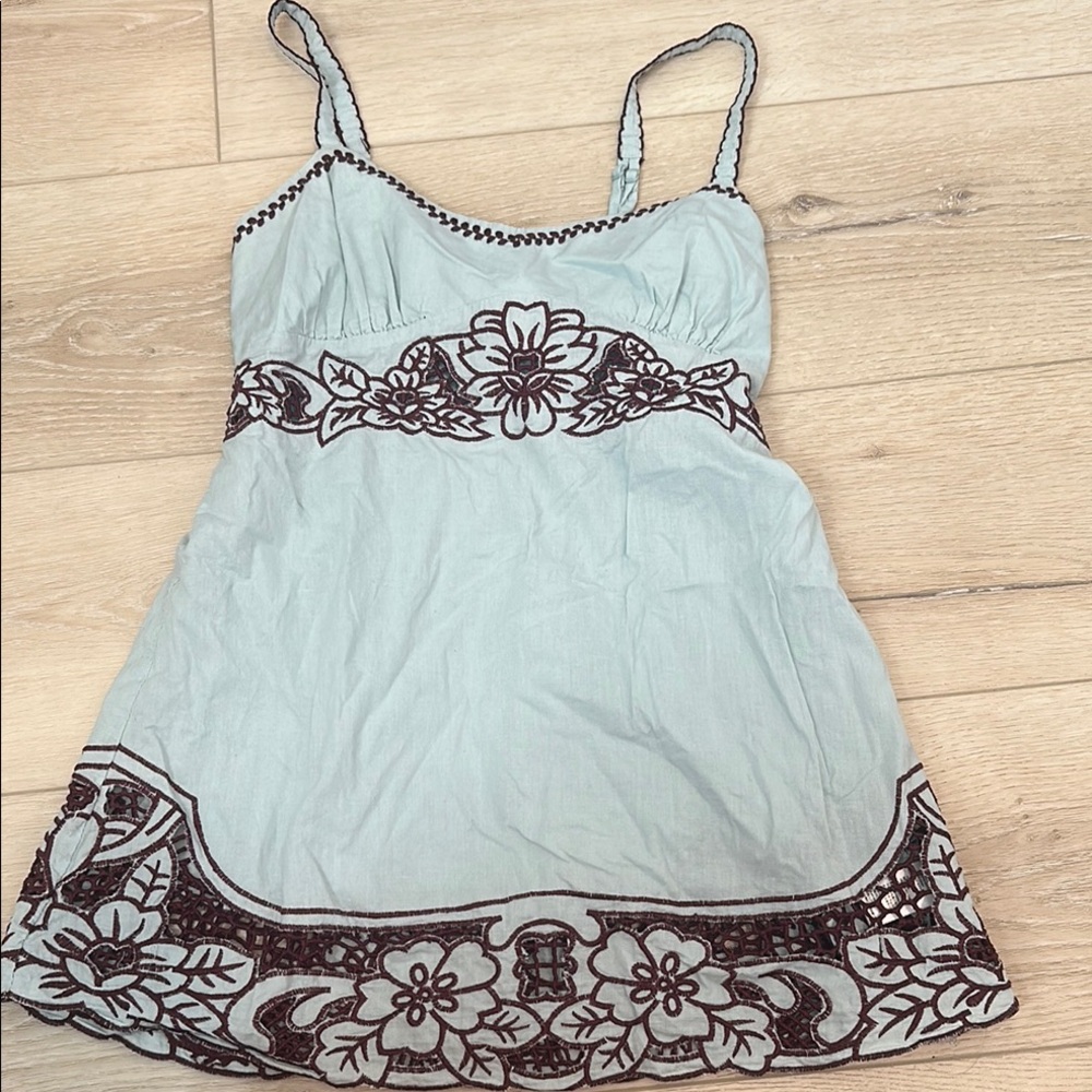 XXI Light Blue Sleeveless Top